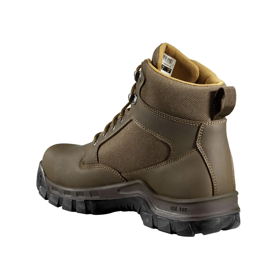 6" Rugged Flex Steel Toe Work Boot Dark Brown