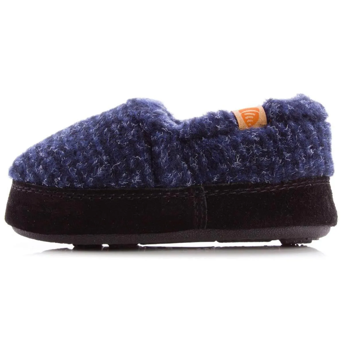 Acorn Kids' Moccasins Slipperss - Blue Check, K1/2 | A10089ACF1-2