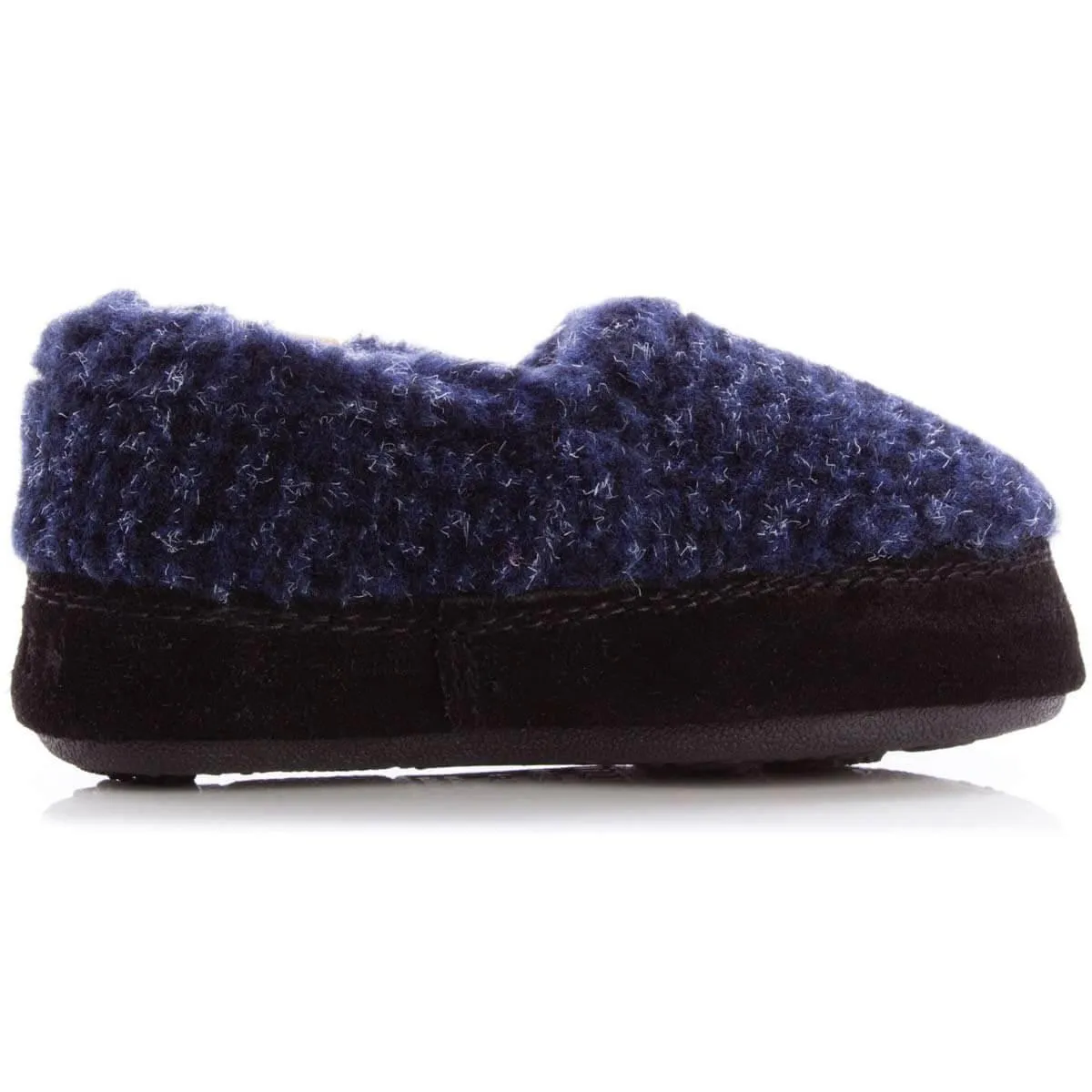 Acorn Kids' Moccasins Slipperss - Blue Check, K1/2 | A10089ACF1-2