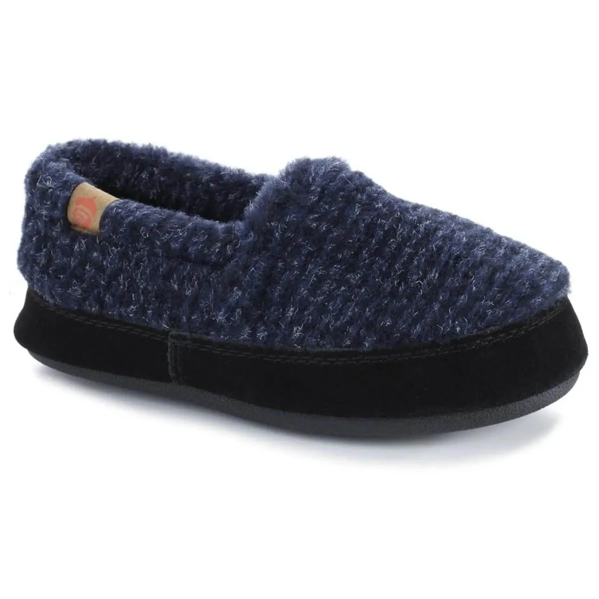 Acorn Kids' Moccasins Slipperss - Blue Check, K1/2 | A10089ACF1-2