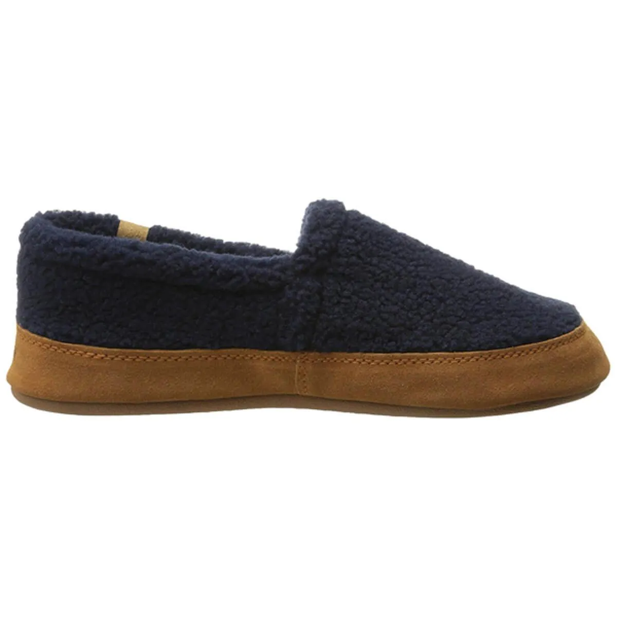 Acorn Women's Moc Slipperss - Memory Foam, Navy Popcorn, Medium | A10080NPCWM