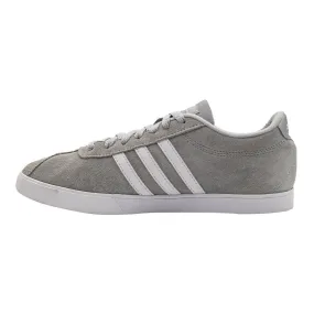 Adidas Courtset Sport Shoes Suede Leather Grey Colour For Women