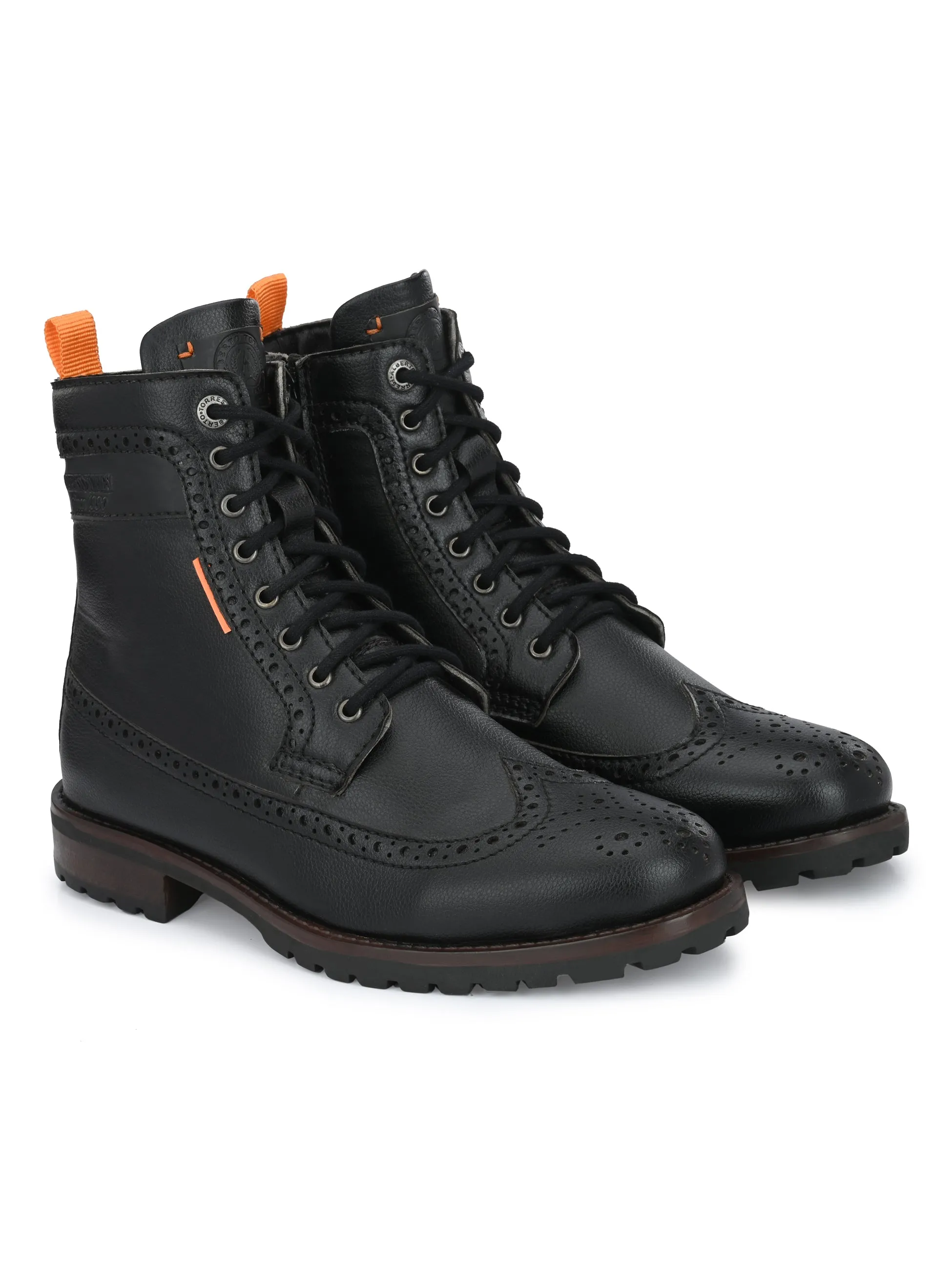 Alberto Torresi Men Black Zayn Boots