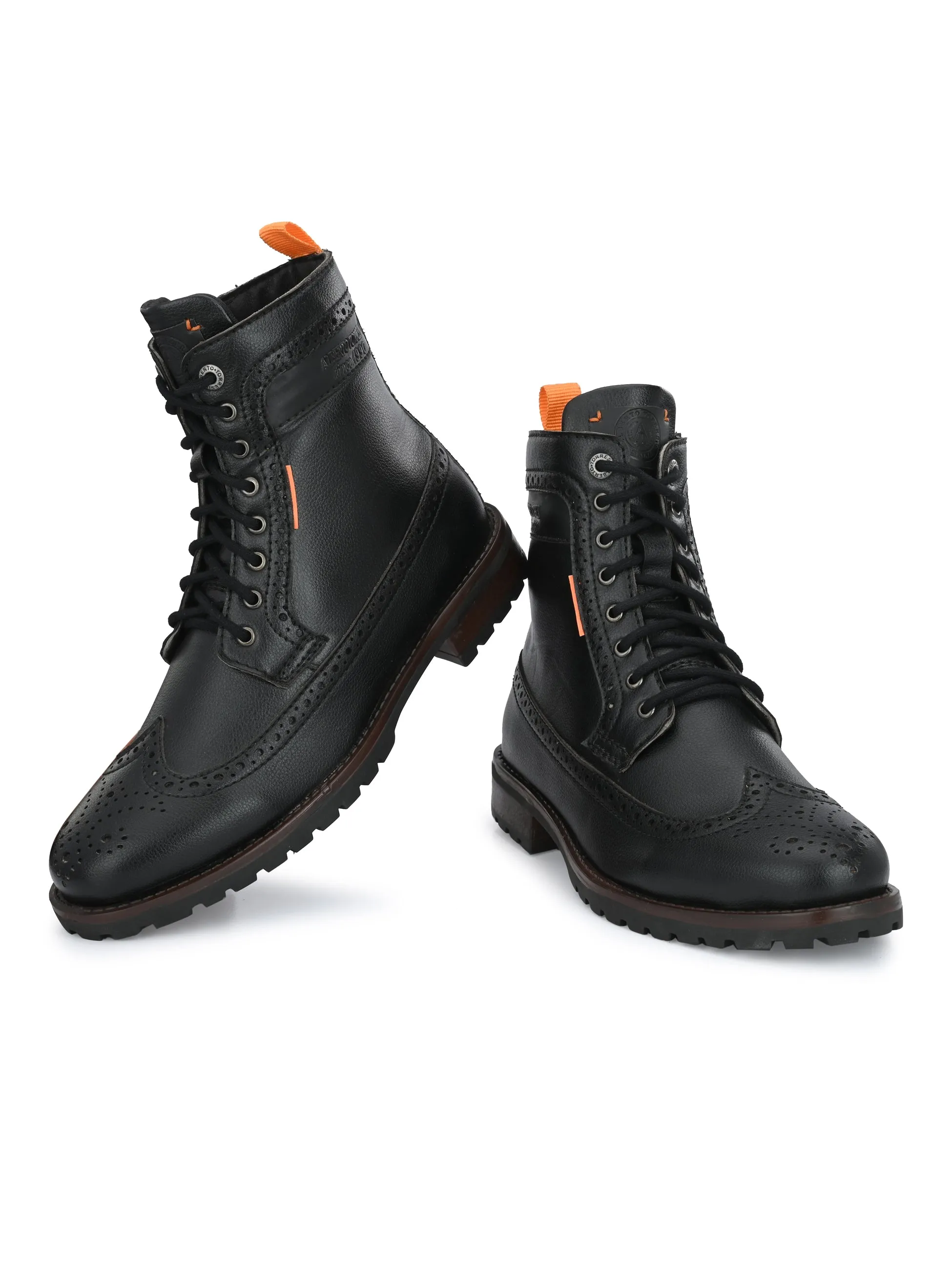 Alberto Torresi Men Black Zayn Boots