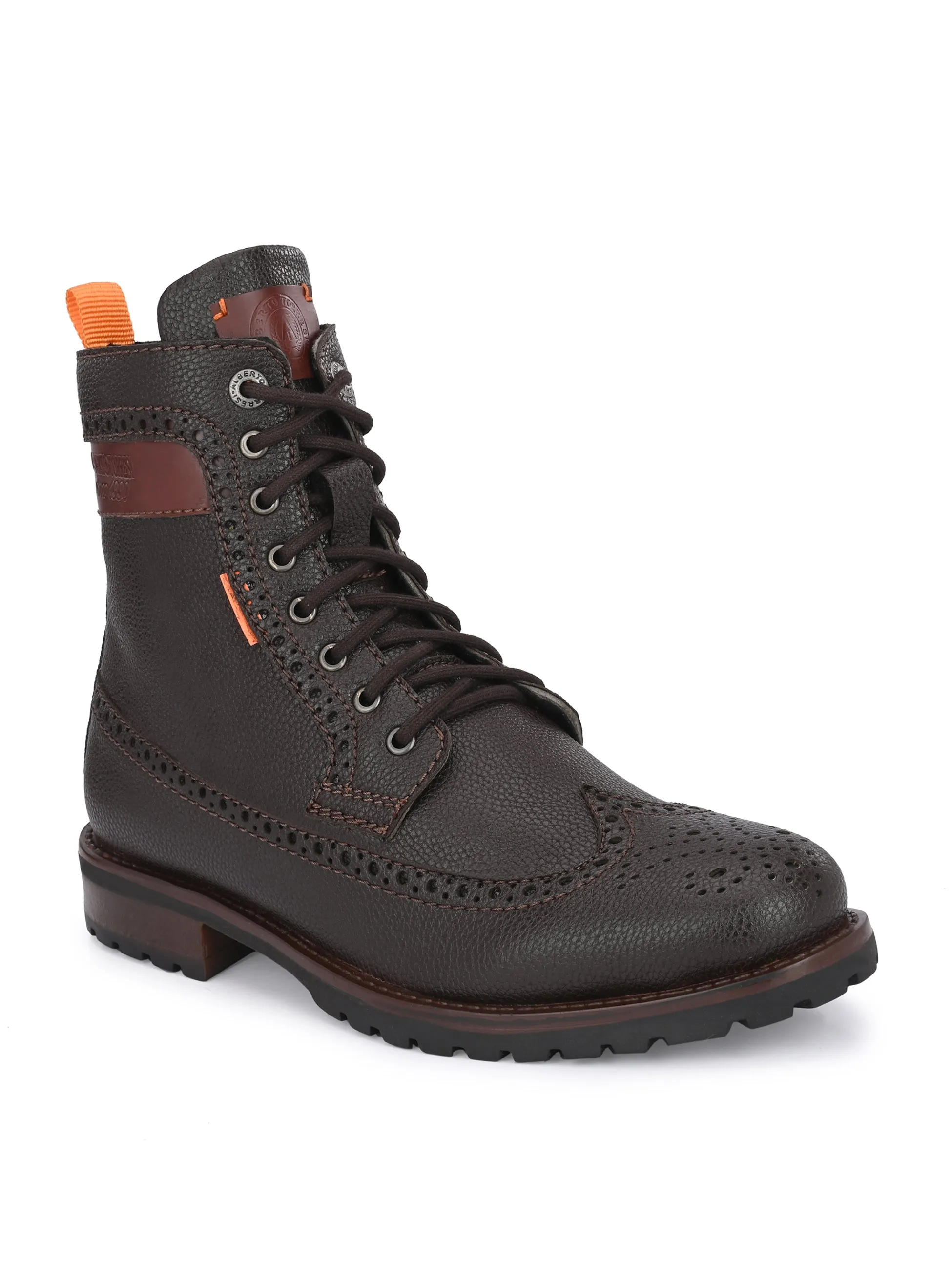 Alberto Torresi Men Brown Zayn Boots