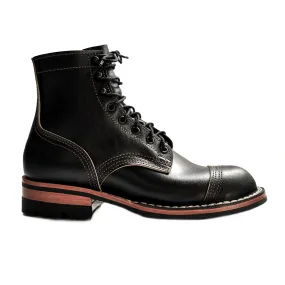 Built To Order - Nicks Boots - Triton Boot - Black Waxed Flesh (BS Exclusive)