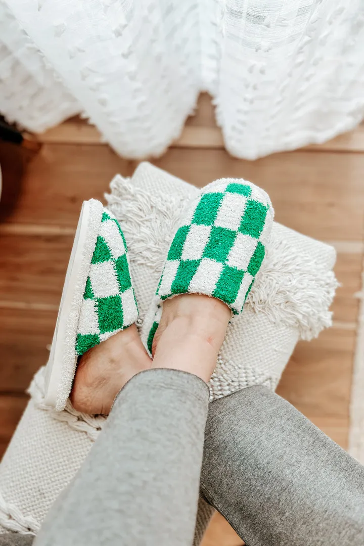 Checker Slippers