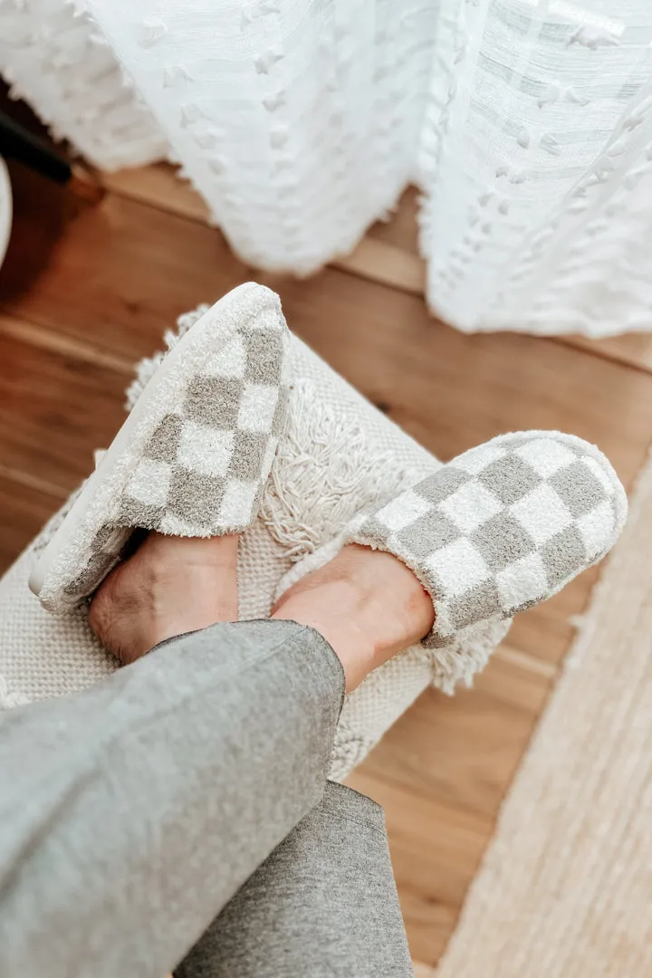 Checker Slippers