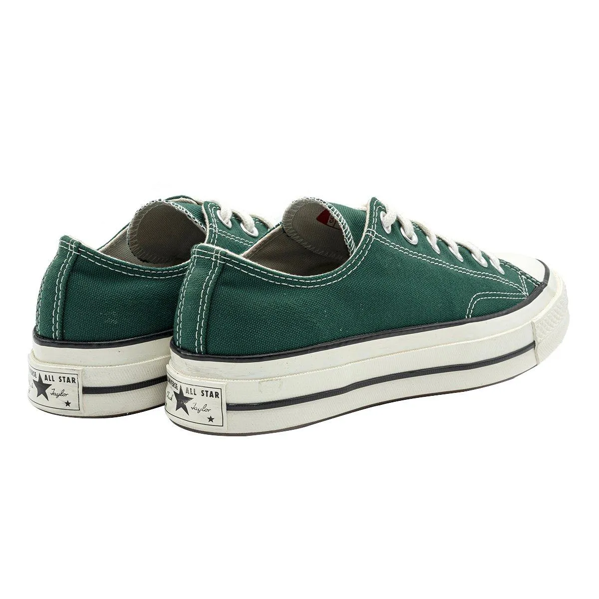 Converse Chuck Taylor All Star Low-Top Sneakers Fabric Green Colour For Women