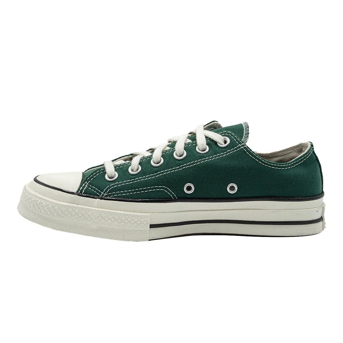 Converse Chuck Taylor All Star Low-Top Sneakers Fabric Green Colour For Women