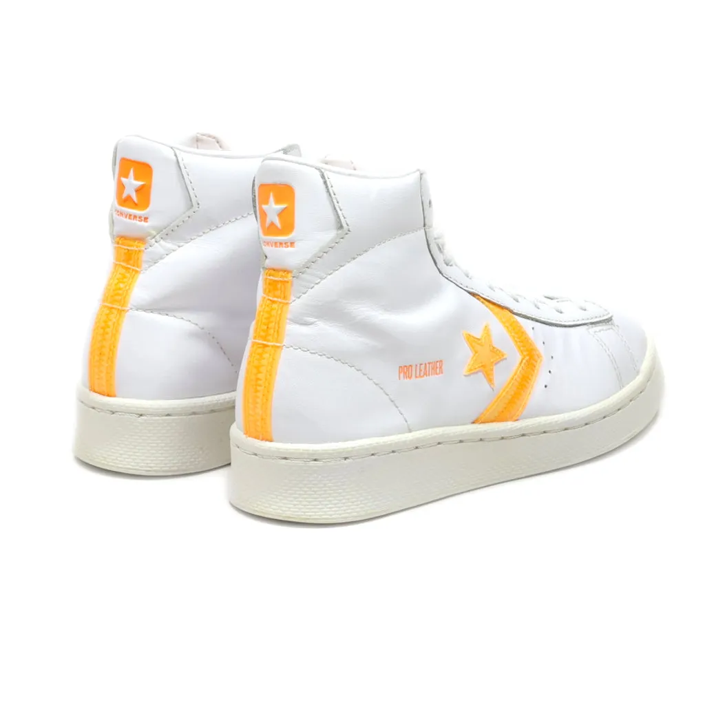 Converse Pro Leather Sneakers Leather White Colour For Kids