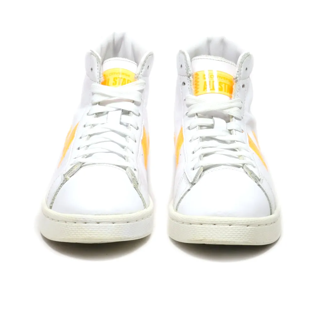 Converse Pro Leather Sneakers Leather White Colour For Kids