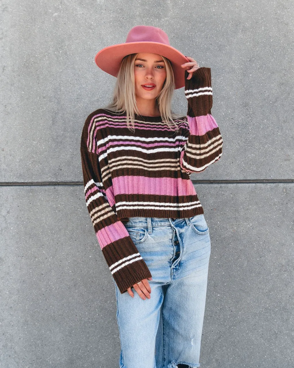 Daniella Multi Striped Sweater - FINAL SALE