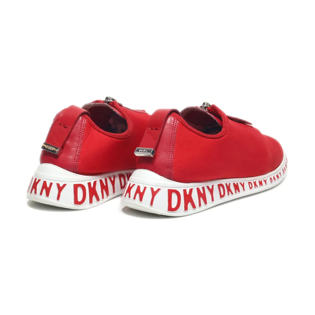 Dkny Donna Karan Sneakers Leather Red Colour For Kids