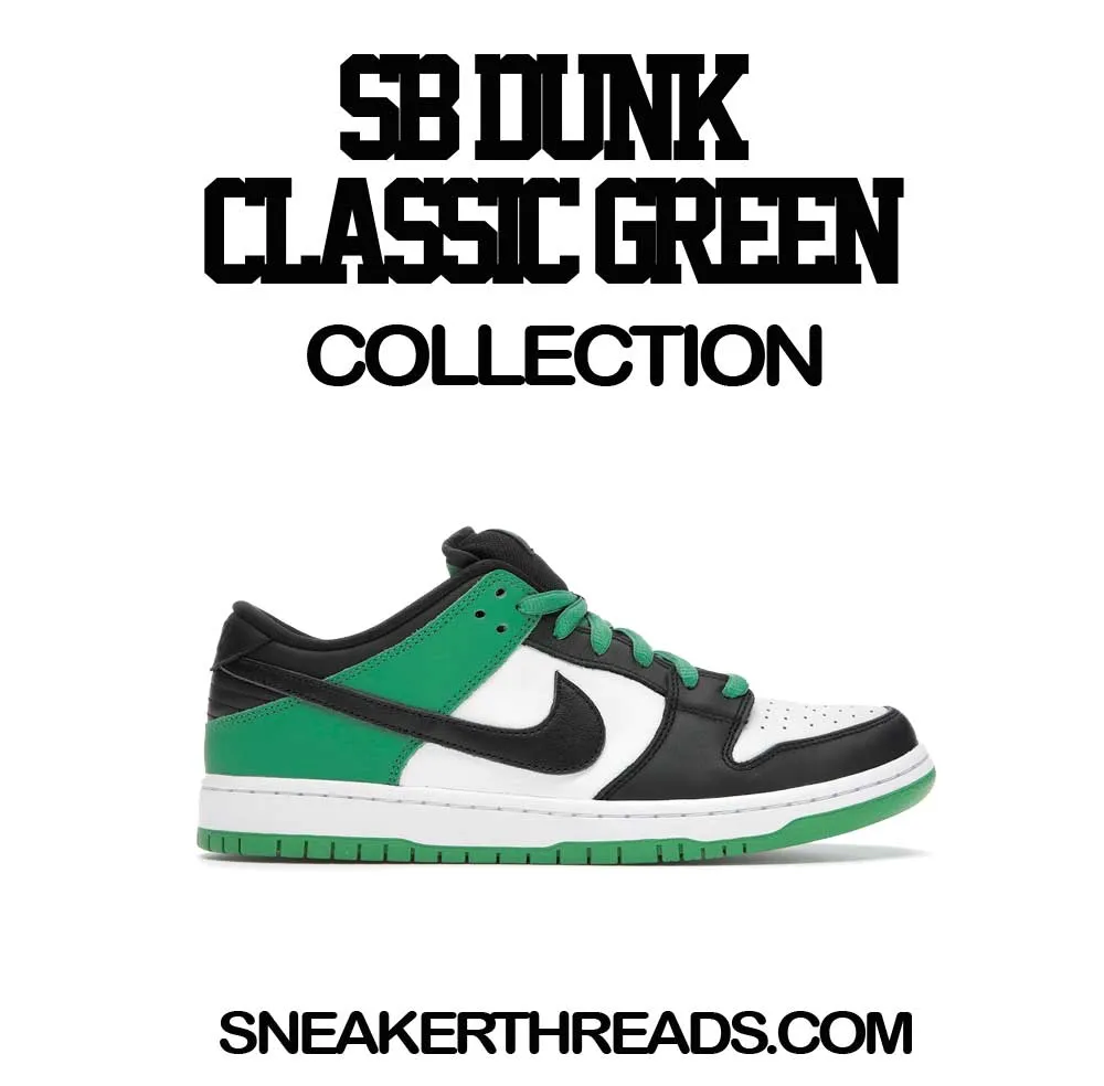 Dunk SB Low Classic Green ST Logo Shirt