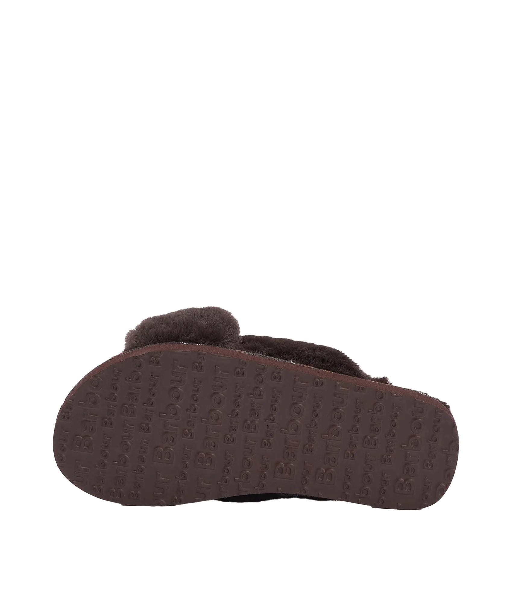 Eliza Cross Over Slippers - Brown