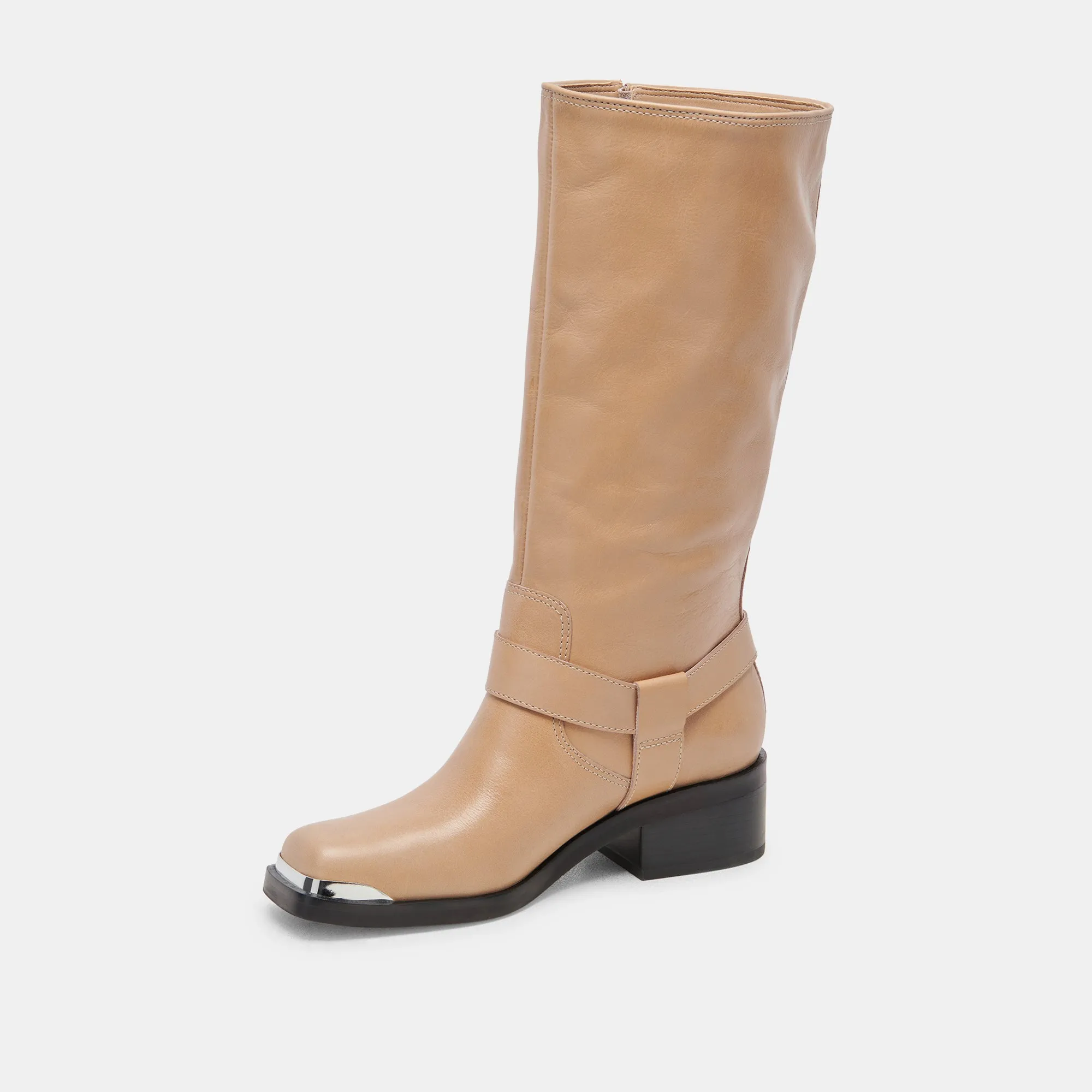 EVI BOOTS CAMEL LEATHER