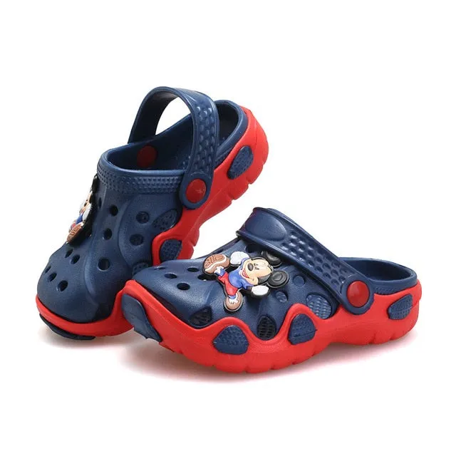 Fashionable High Quality Kids' Slippers With Cartoon Pattern