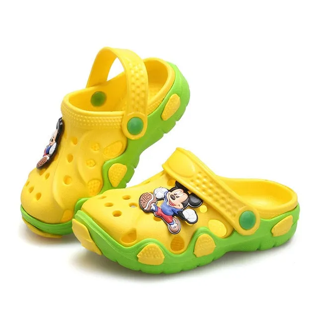 Fashionable High Quality Kids' Slippers With Cartoon Pattern