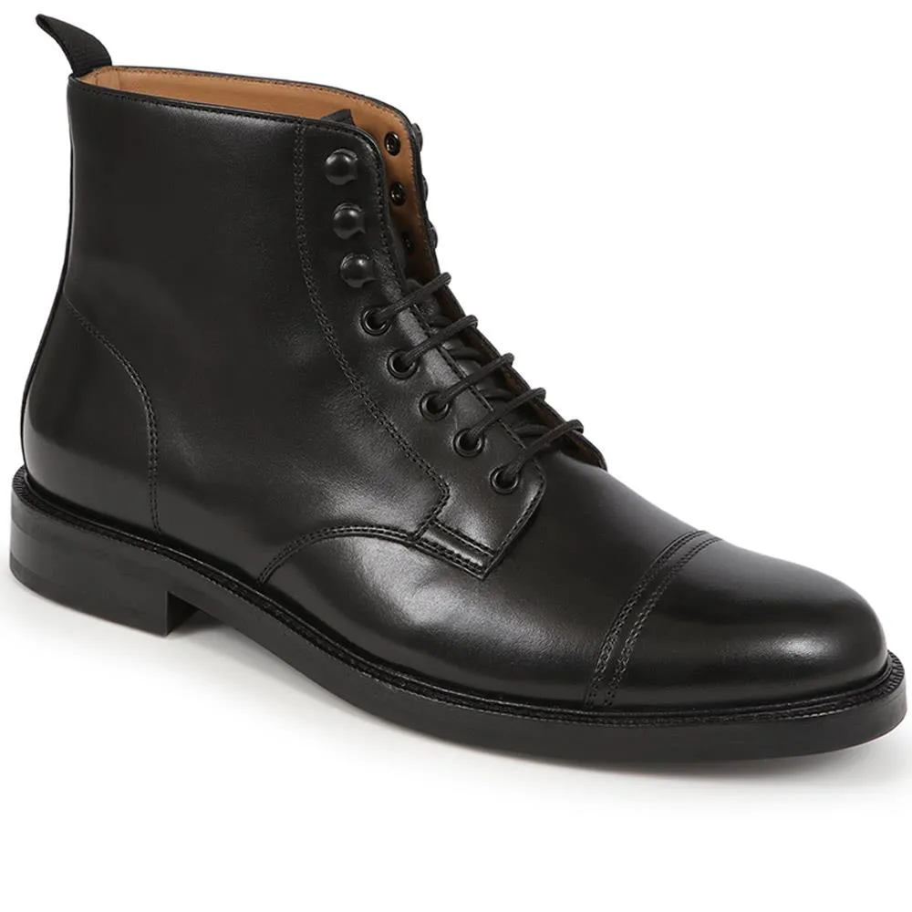 Finch Leather Lace-Up Boots - FINCH / 325 742