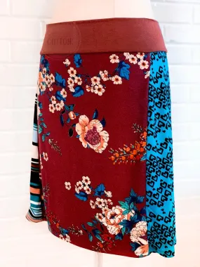 Flower Child Funky Knit Skirt