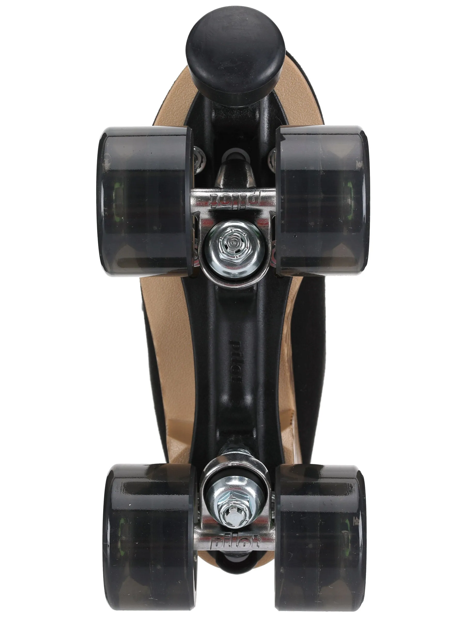 Jackson Vista Black Nylon Viper Roller Skates (NO WHEELS OR BEARINGS)