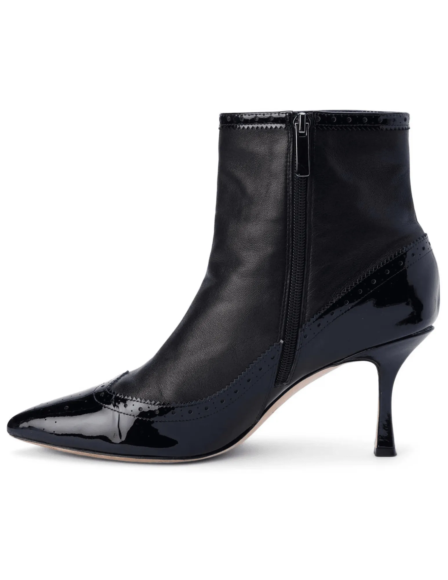 L'Agence Ember Patent Oxford Bootie