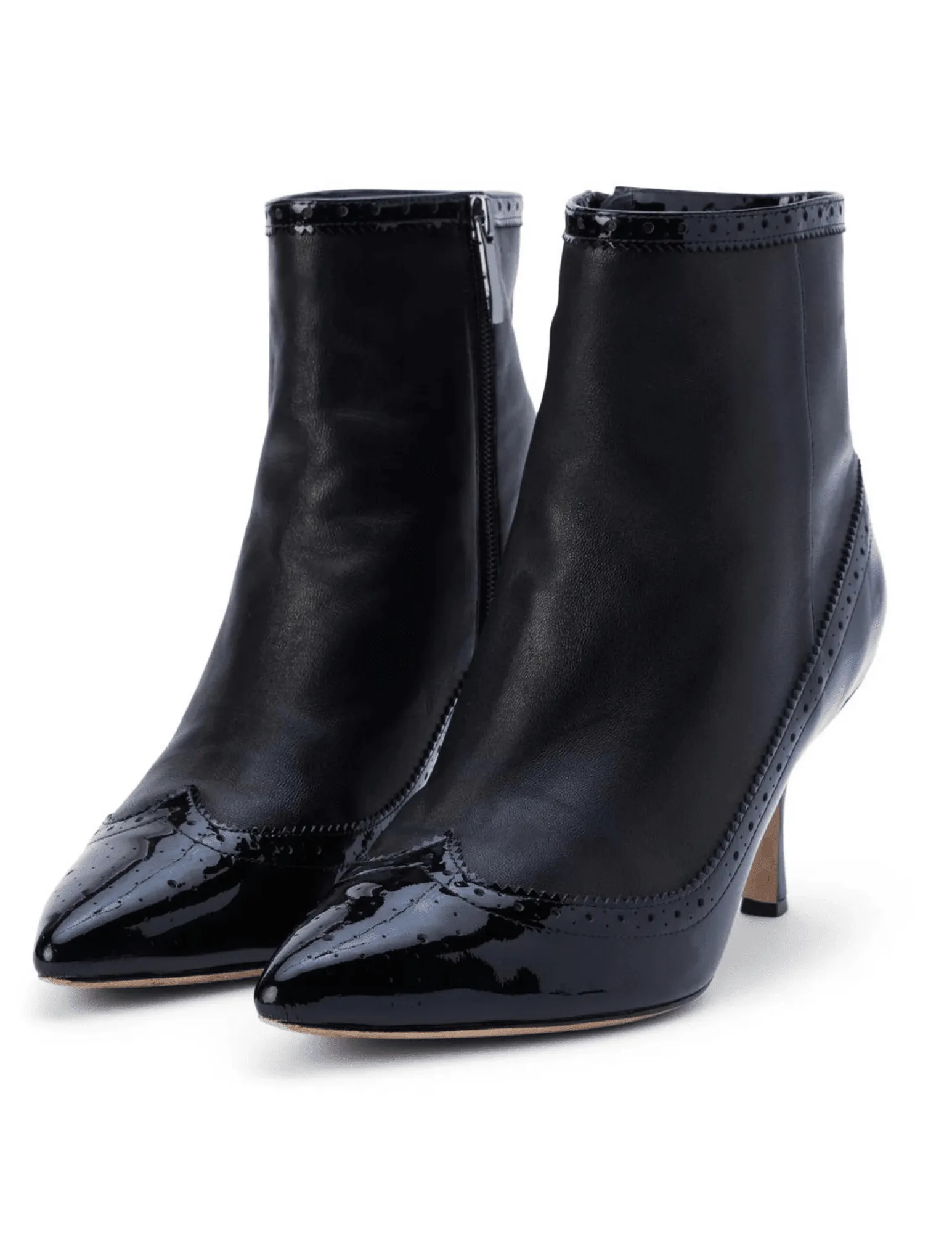 L'Agence Ember Patent Oxford Bootie