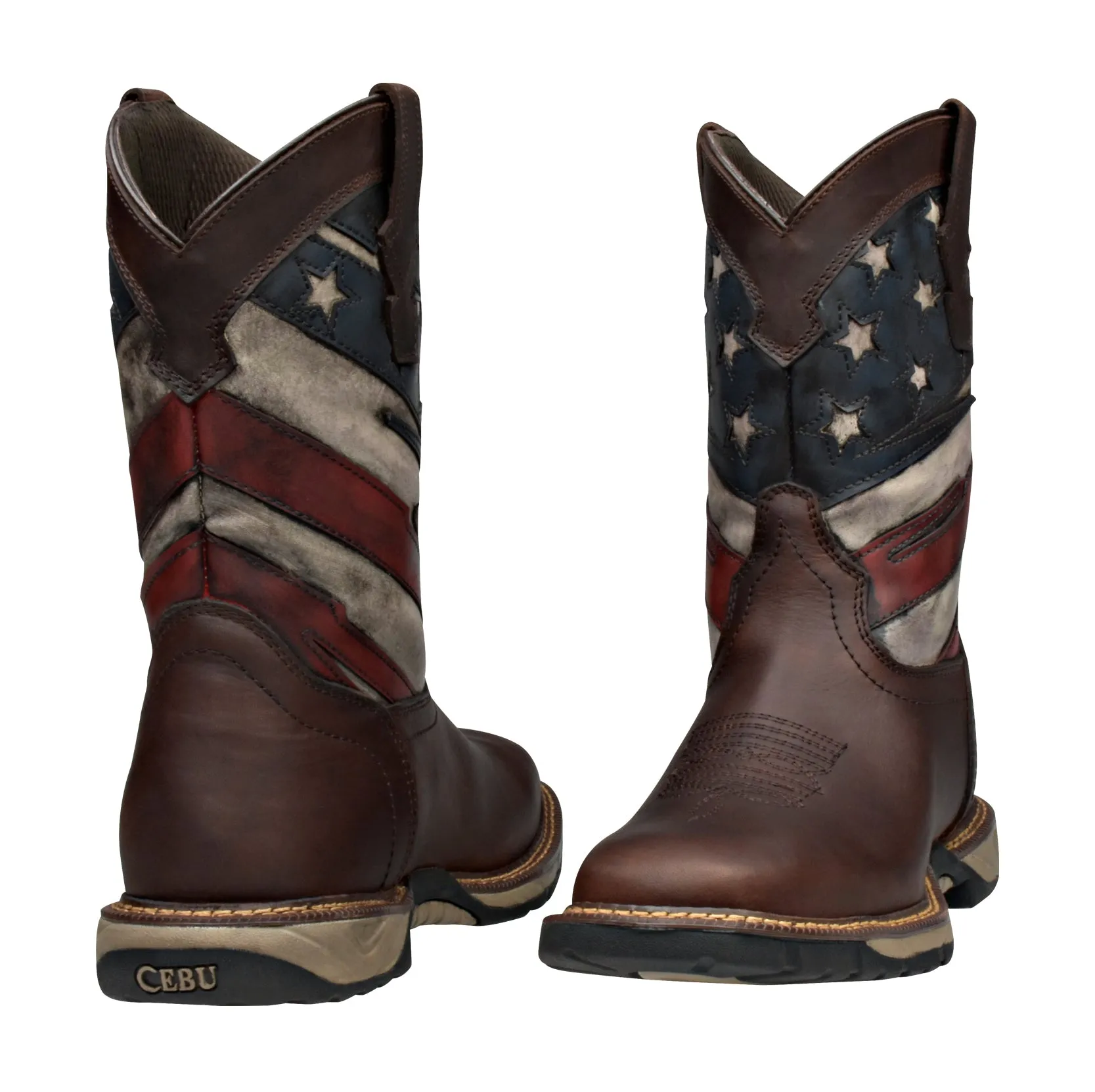 Men's PATRIOT USA - Soft Toe- Ultra Lightweight Work Boots