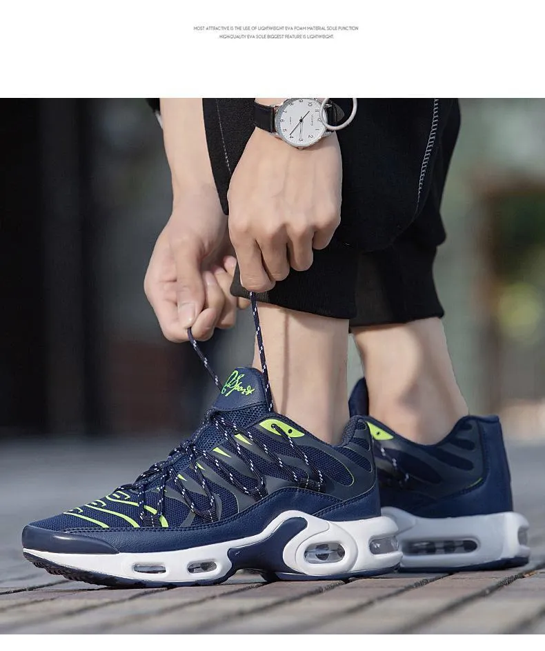 Mesh flying woven athleisure running version breathable ins men's trendy Sneaker