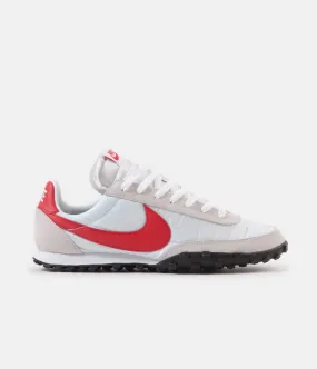 Nike Waffle Racer Shoes - White / University Red - Platinum Tint - White