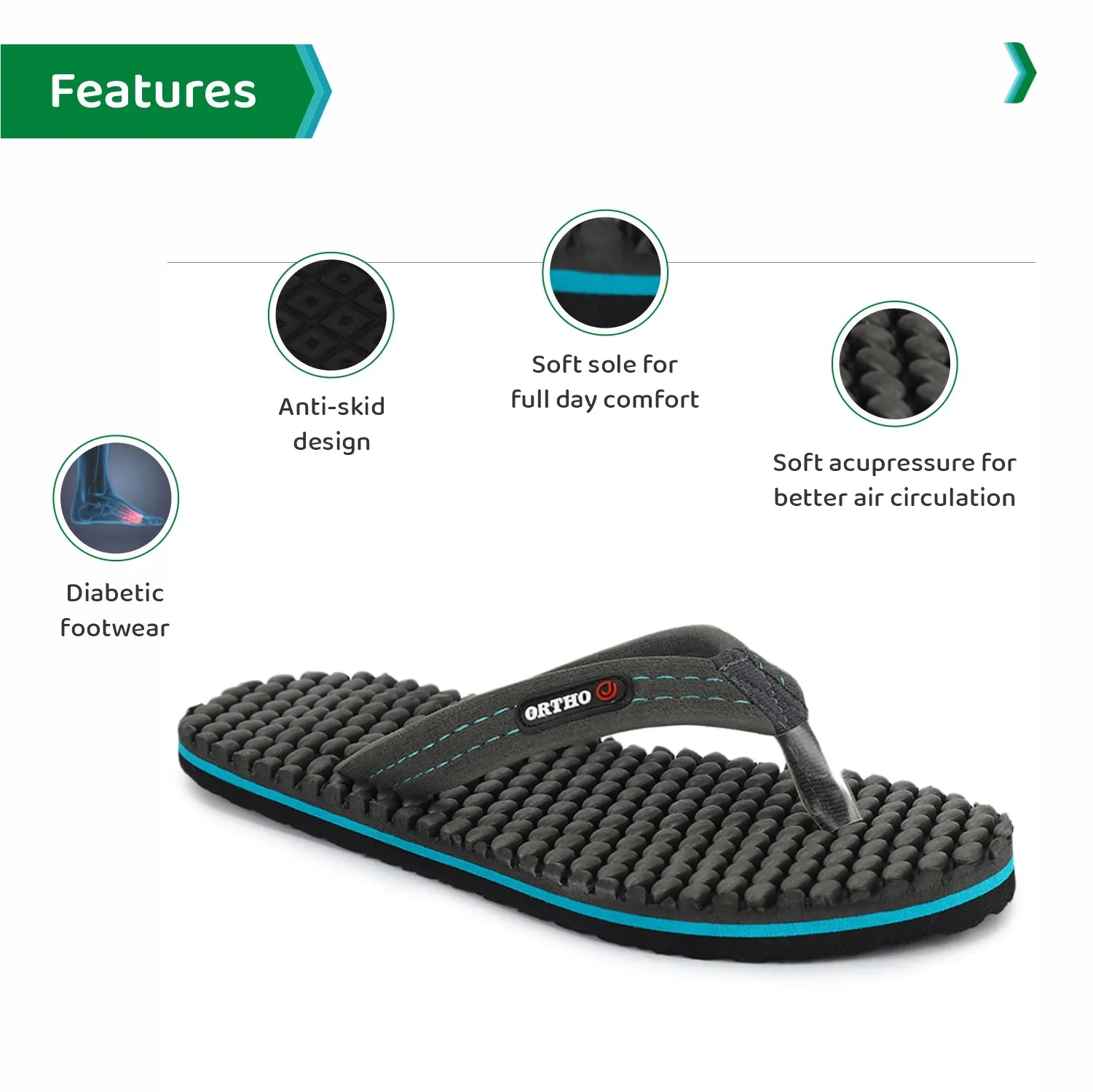 ORTHO JOY doctor Slipper | Comfortable Ortho ladies Slipper