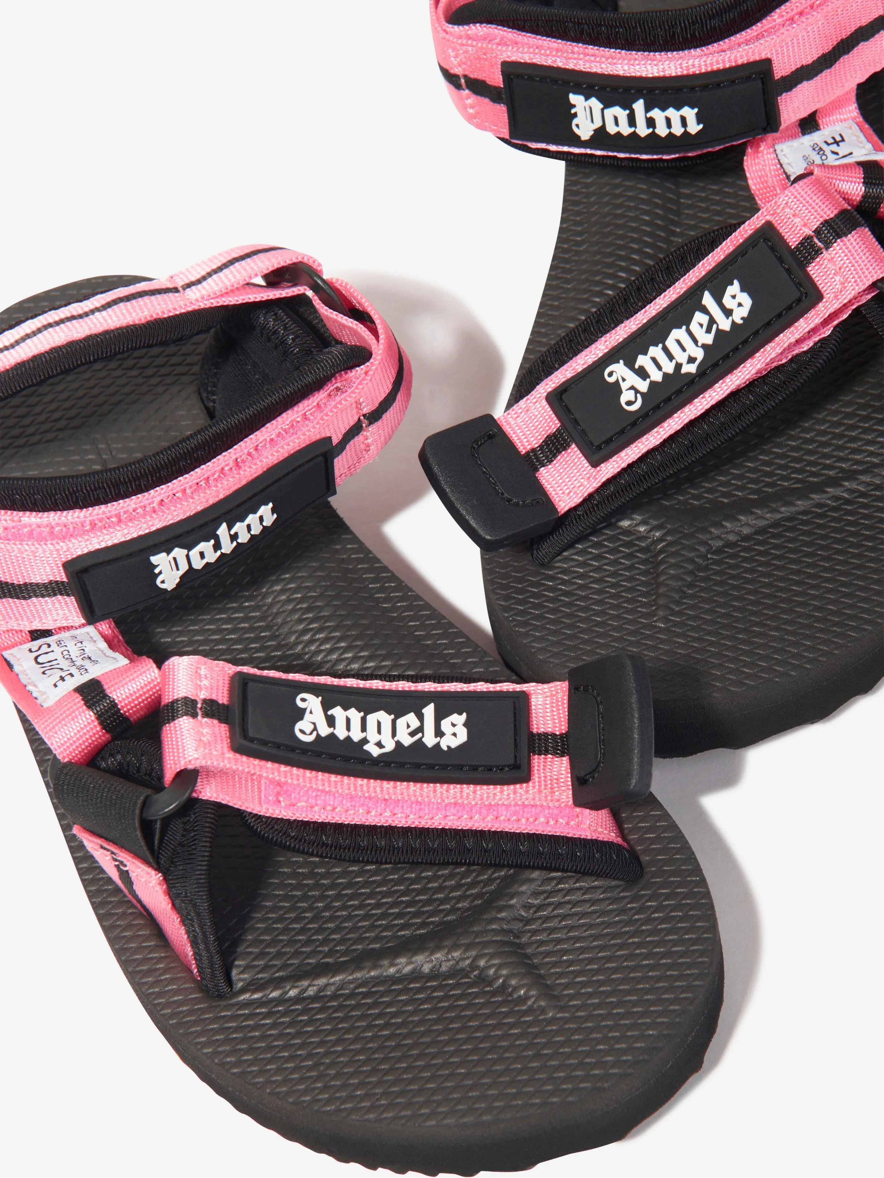 Palm Angels Girls PA X Suicoke Depa-2 Sandals in Pink