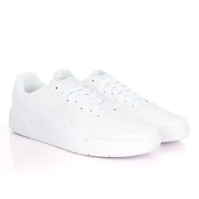 Puma Soft Foam Optimal Comfort All White Leather Sneakers