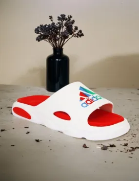 Red White | Soft Slippers for Kids