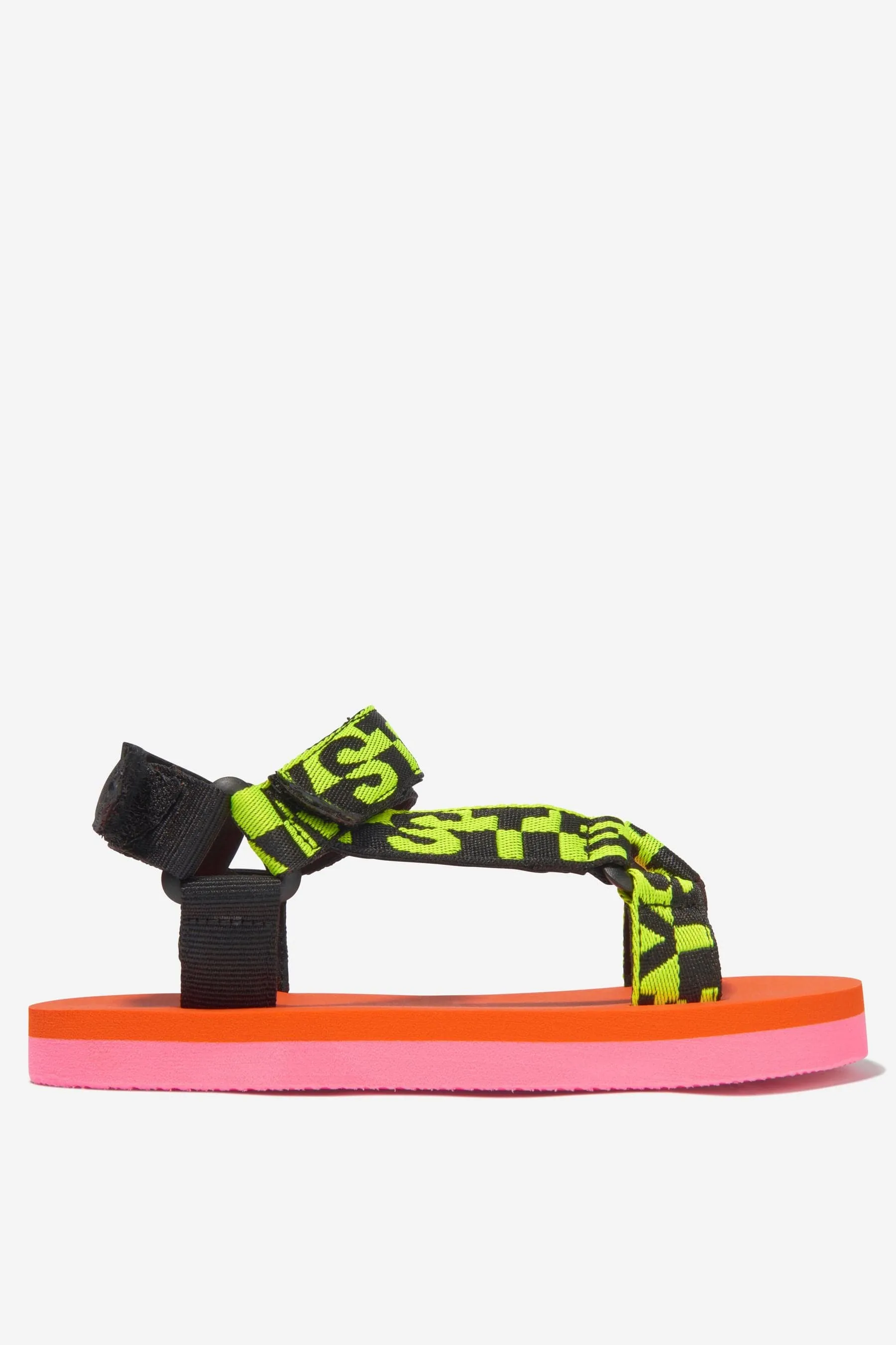 Stella McCartney Girls Logo Strap Sandals