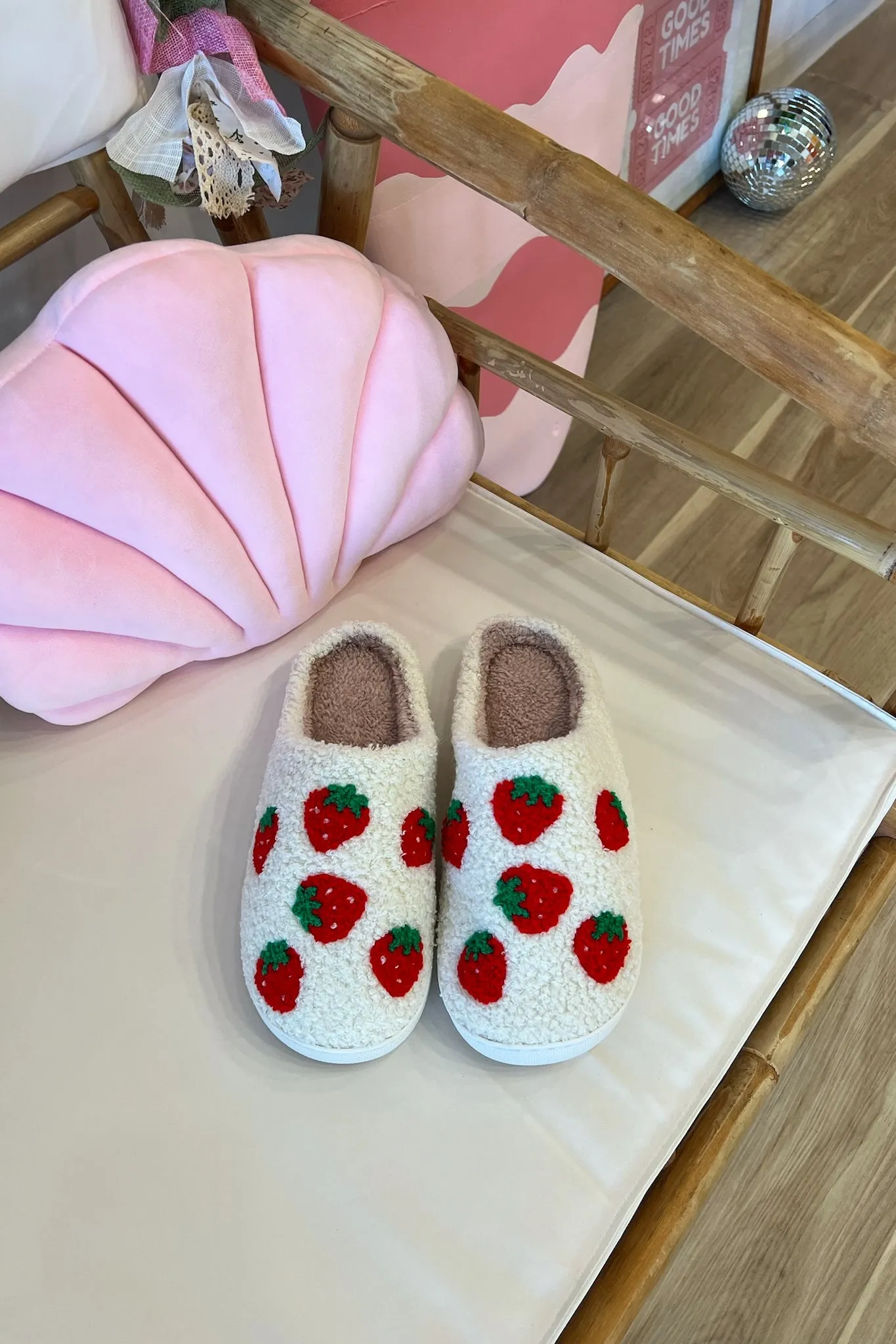 Strawberry Slippers