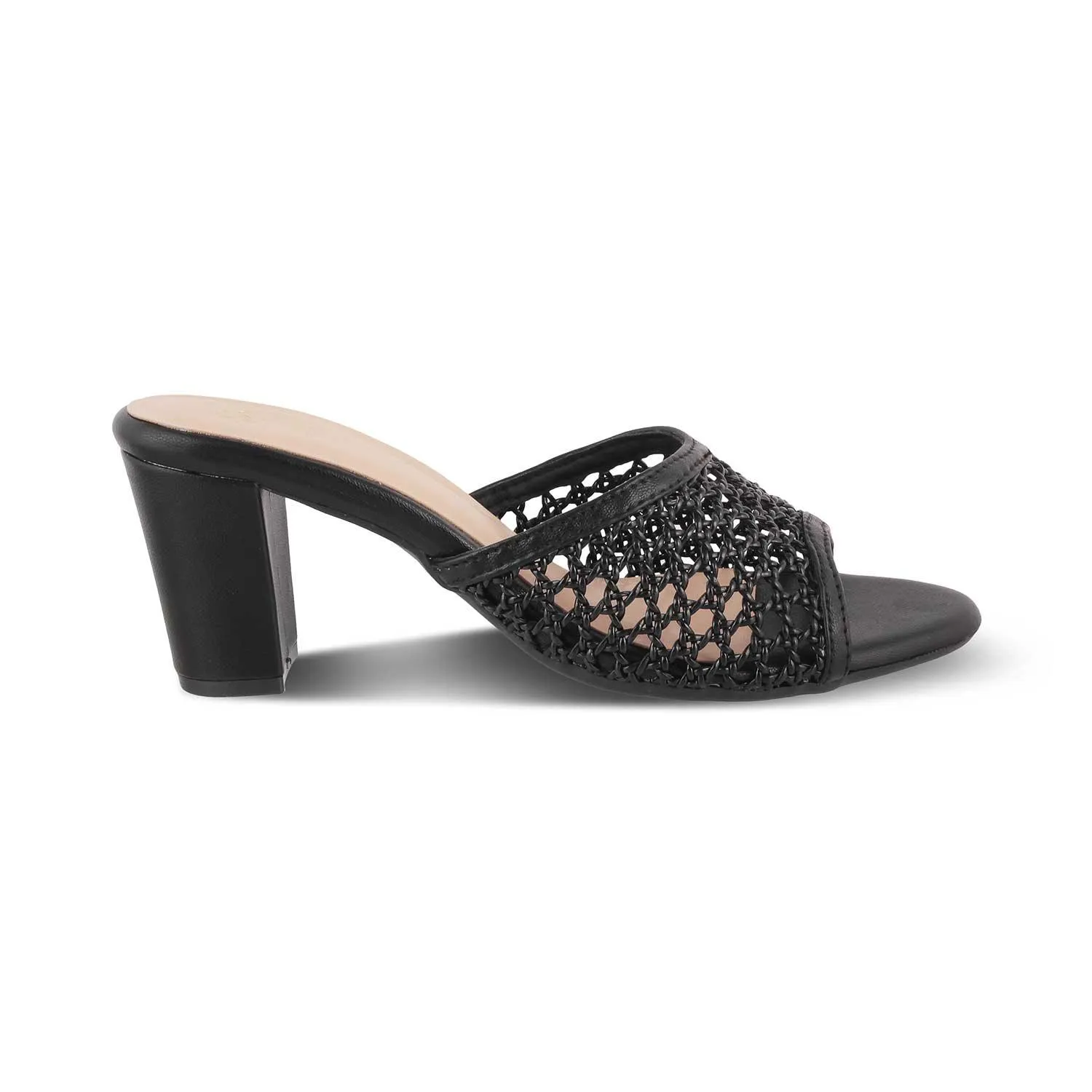 The Miko Black Women's Dress Block Heel Sandals Tresmode