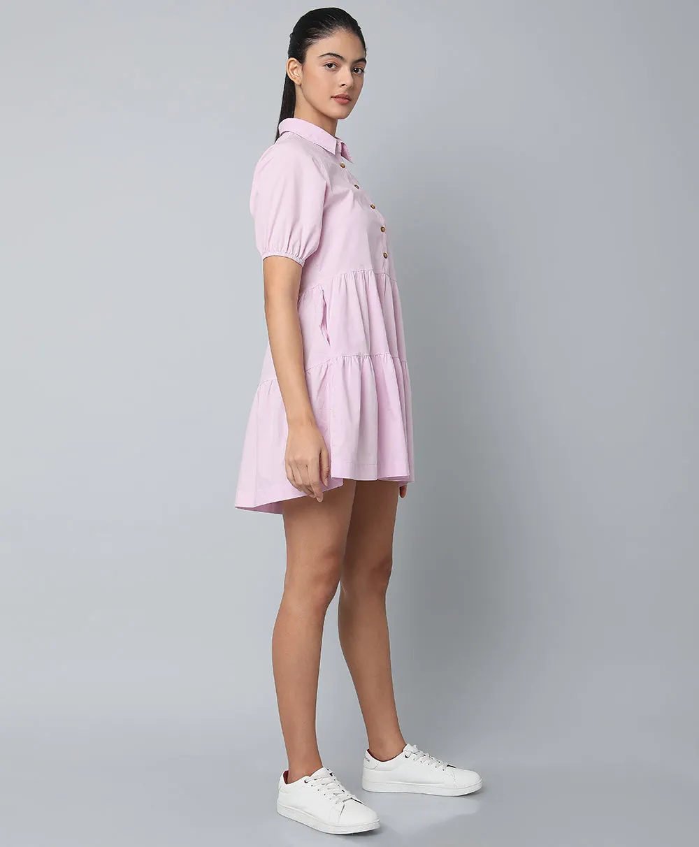 Tiered Cotton Dress