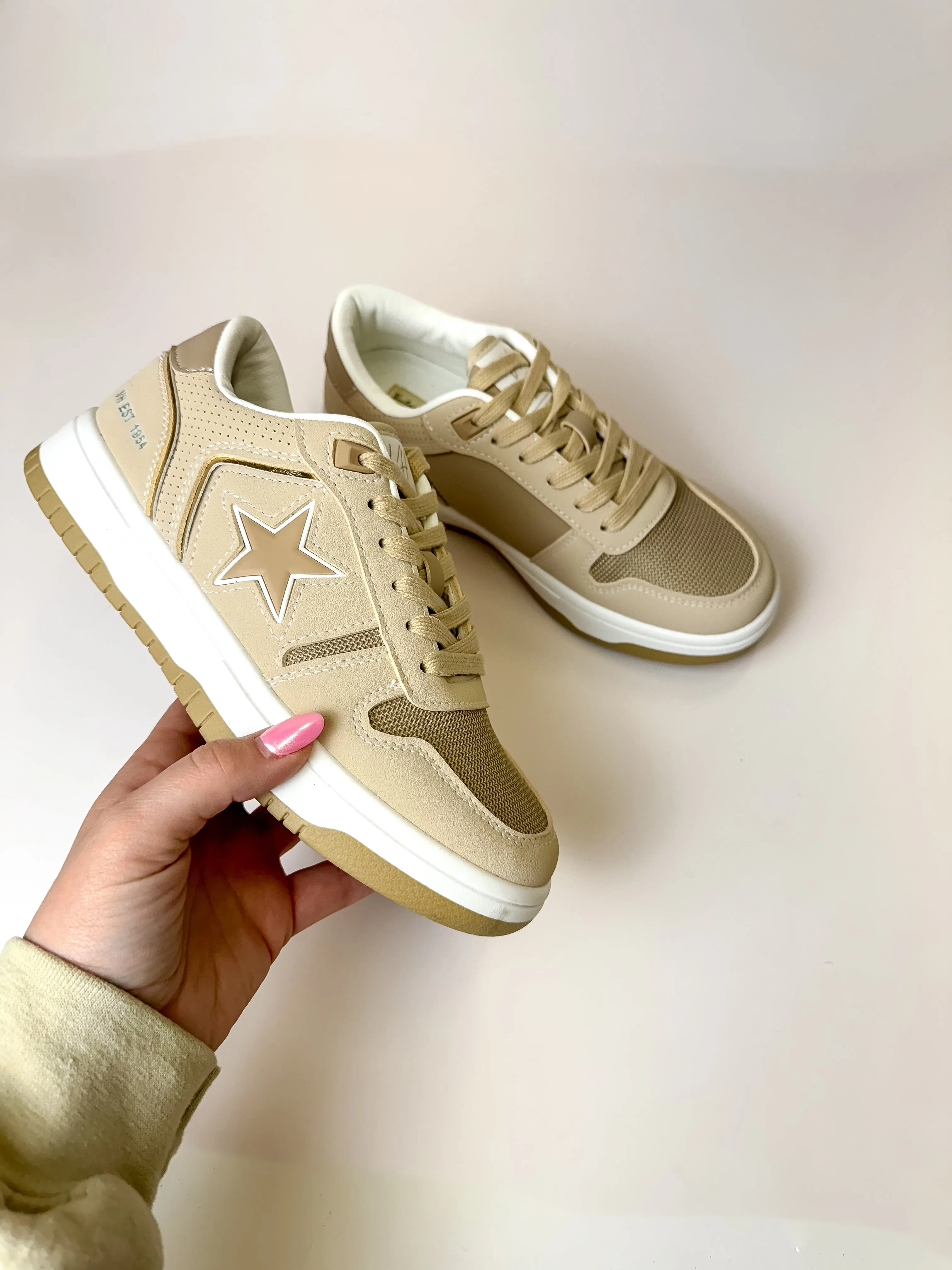 Vintage Havana | Fresh 6 Sneakers in Beige